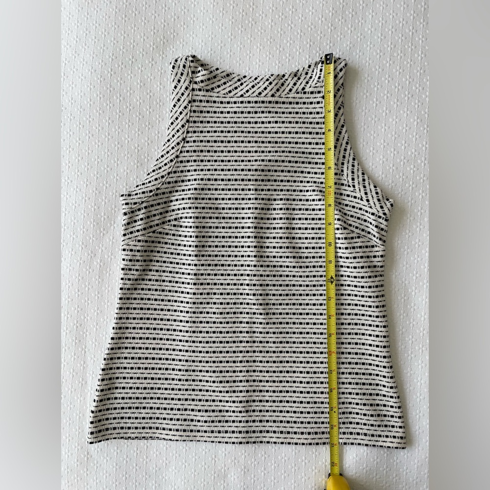 B&W Ann Taylor Top